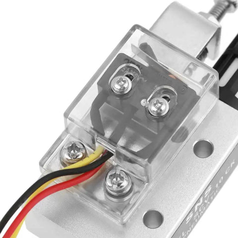 Close-up of Venturi Vacuum Generator Ejector For Air Compressors, 12V Pneumatic Vacuum Source, with PR1/4 Inch Female Thread