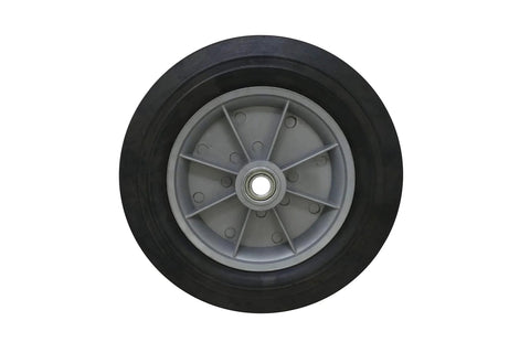 Shepherd Hardware 9654 12 Inch x 2-5/8 Inch Hand Truck Replacement Wheel with Solid Cushioned Rubber Tire