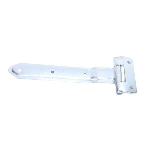 12 Inch Trailer Door Strap Hinge With Offset Bent Design for Side Doors on Enclosed Cargo Trailers, metal construction