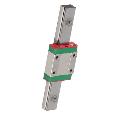 Tiny Yet Mighty Space Saving Miniature Linear Rail Guide With 12mm Width 4 Point Contact Precision Linear Motion Rail With Built In Lubrication System For Automatic And Measuring Equipment 100mm Length