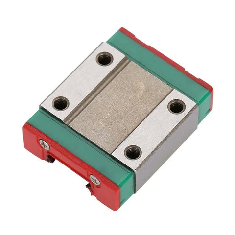 Beefy Miniature Linear Rail Guide With 12mm Width Slide Block Ball Retainer And Lubrication System 4-Point Contact Load Bearing
