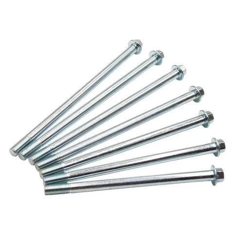 12mm Wheel Axle Bolt 210mm Length for Dirt Bikes ATVs Swing Arm Front And Rear Axles 12mm Diameter With Lock Nut High Strength Replacement