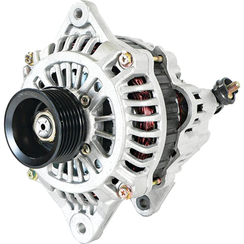 12V 100A Automotive Alternator Replacement For Subaru Outback 2001 2005 Clockwise Rotation Internal Regulator Solid Pulley