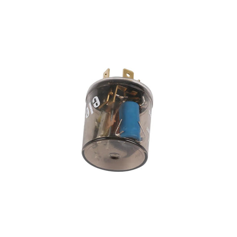 12V 3 Pin LED Flasher Relay For Cars, Heavy Duty Round Turn Signal Blinker, Universal 3 Prong Hazard Light Flasher, supports up to 20 Amps