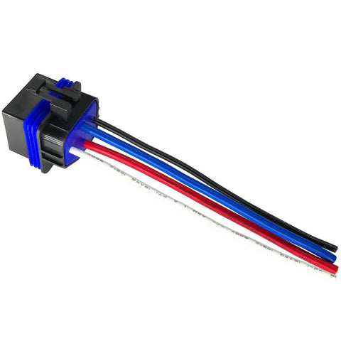 4 Pin 80 60 Amp 12V DC Waterproof Relay Kit SPST Automotive Relays Pack Of 5 with wires for car wiring