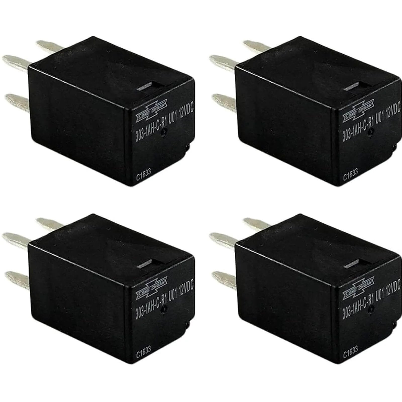 Beefy 12V DC SPNO Relay 20A High Temp For Fans Four Pa...