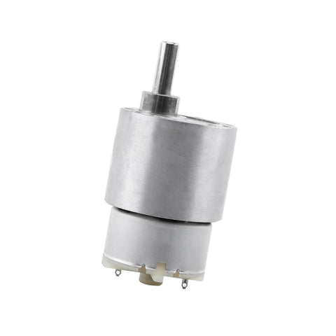 DC 12V Speed Reduction Gear Motor Electric High Motor Micro Multiple Reducer Replacement Motor (30RPM) front view