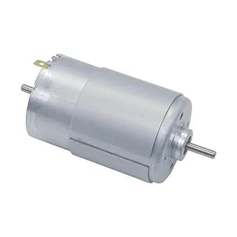 12V RS555PC 12v high speed dc gear motor Dc Brush Motor For Washing Machine side view