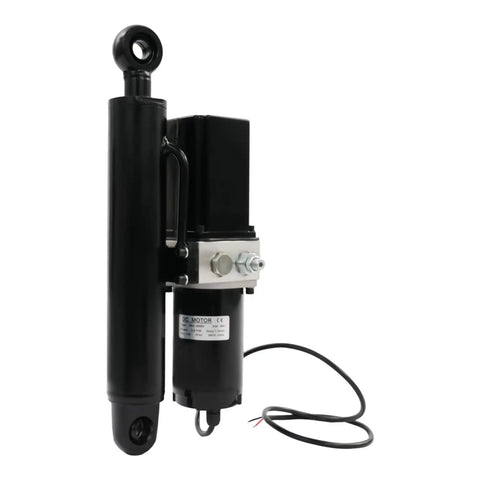 12V 8 Inch Heavy Duty Hydraulic Linear Actuator With 4409 Lbs Thrust for Dump Trailers Lift Tables Solar Tracking Systems