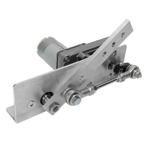 12V Reciprocating Linear Actuator With 10 To 130 Degree Swing Beefy High Strength Cycling Motor Adjustable Speed Up To 45 Cycles Per Minute