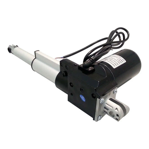 Heavy Duty 12V Linear Rod Actuator 400 Lb Lift 12 Inch With Built In Limit Switches IP43 Water Resistant for automation projects