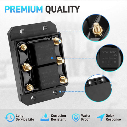 12V Forward And Reverse Relay Module For Motors 60A 80...