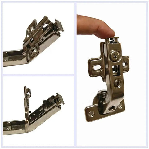 Corner Cabinet Hinge 135 Degree Beefy Heavy Duty Folding Door Hinge For Kitchen Corner Cabinets Stainless Steel With Screws Included Bi Fold Compatible Smooth Opening Access