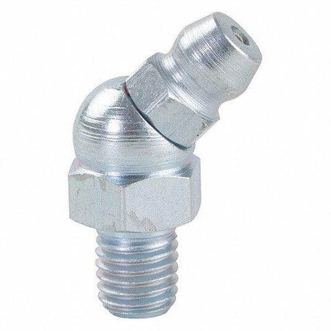 1/4"-28 45 Degrees Zerk Nipple Fitting Grease Nipple Fittings