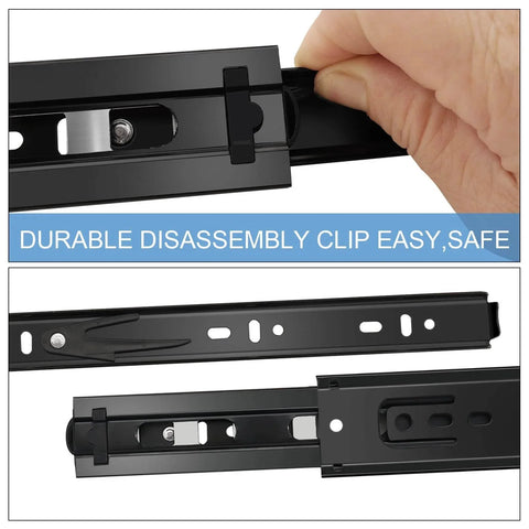 14 inch Drawer Slides 6 Pairs (12pcs) Full Extension Ball Bearing Drawer Rails Side Mount 3 fold Metal Dresser Runners close-up