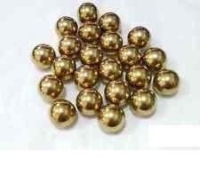 1/4" Inch Diameter G200 Loose Solid Bronze/Brass Bearing Balls - Pack of 10 - VXB Ball Bearings