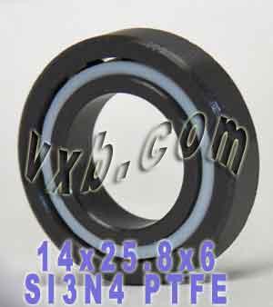 14x25.8x6 Full Ceramic Bearing Silicon Nitride - VXB Ball Bearings