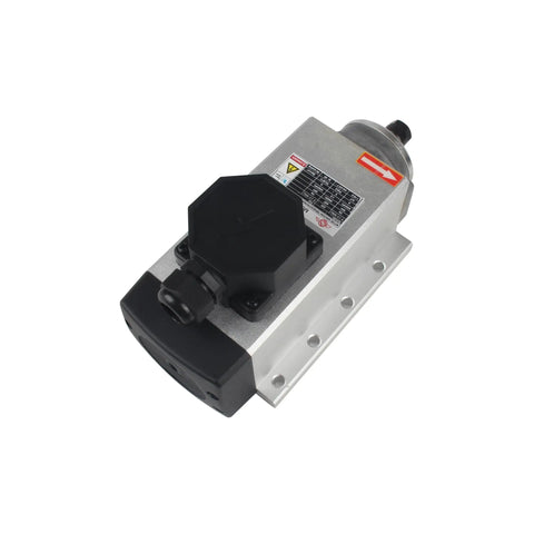 1.5KW 220V Air Cooled Spindle Motor ER11 24000RPM For CNC Router Engraver with four bearings and 3 phase high-speed performance
