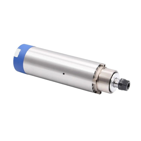 1.5KW ER16 Air Cooled Spindle For Woodworking With 4 Bearings, 24000 RPM, 65x258mm Overall, Includes ER16 Collet, 110V Supply