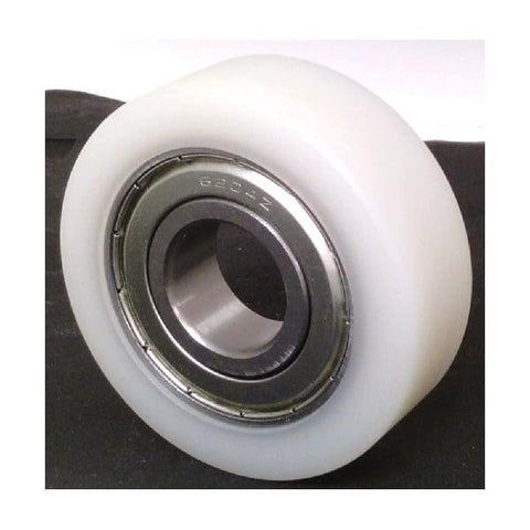 15mm Bore Bearing with 49mm Nylon Tire 15x49x18mm - VXB Ball Bearings