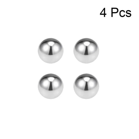 G100 15mm Stainless Steel Bearing Balls Set Of 4 For Bearings And Machinery, 304 Grade Precision Balls With Corrosion Resistance