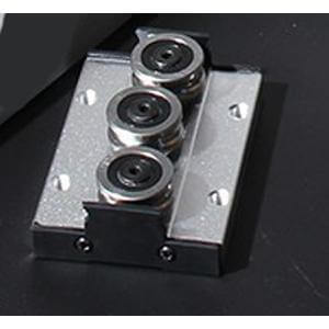 15mm=0.590" Three Roller Bearing Linear Slide Block Without Linear Guide
