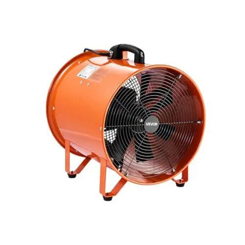 Heavy Duty 16 Inch Utility Blower Fan With Two Speeds Delivers Beastly 5175 CFM At High And 4475 CFM At Low Portable Industrial Exhaust Ventilator