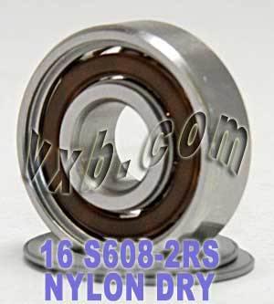 16 Inline Skate/Rollerblade/Hockey Bearing Nylon Sealed Bearings - VXB Ball Bearings