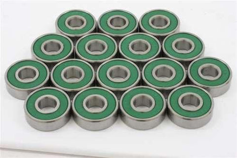 16 inline/Rollerblade Skate Ceramic Bearing:Sealed:Si3N4 - VXB Ball Bearings