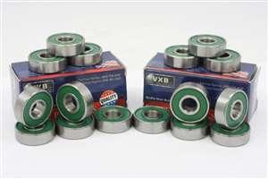 16 inline/Rollerblade Skate Ceramic Bearing:Sealed:Si3N4 - VXB Ball Bearings