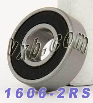 1606-2RS Sealed Bearing 3/8x29/32x5/16 inch Miniature - VXB Ball Bearings