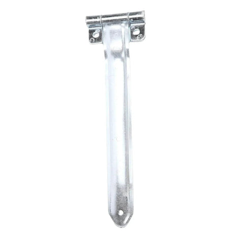 16 Inch Trailer Door Hinge Strap Set Four Pieces Offset Bent Metal Hinges For Cargo Trailer RV Side Door And Enclosed Utility Trailers Durable Construction