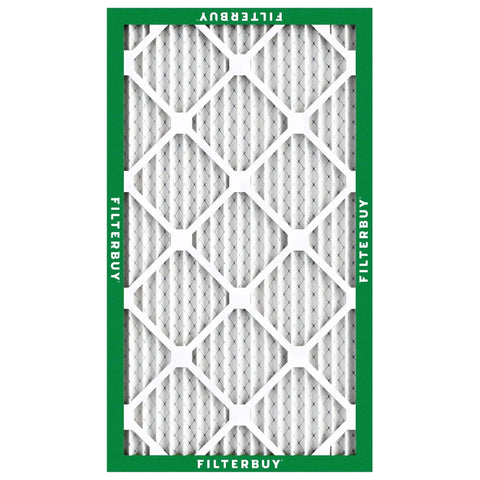 16x25x1 Air Filter MERV 8 Essential Dust Allergy Defense 4 Pack Electrostatic Pleated HVAC AC Furnace Filters Replacement