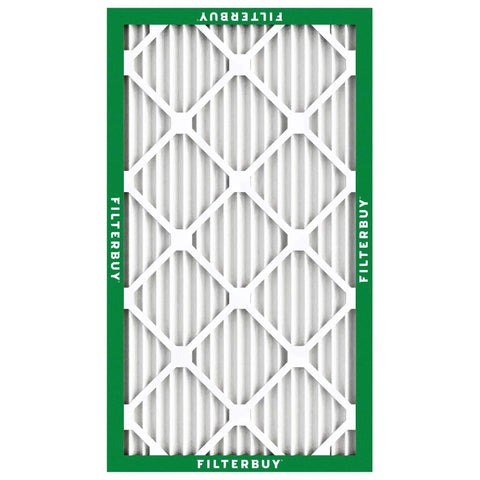 16x25x1 Air Filter MERV 8 Essential Dust Allergy Defense 4 Pack Electrostatic Pleated HVAC AC Furnace Filters Replacement Made in USA Actual Size 15.50 x 24.50 x 0.75