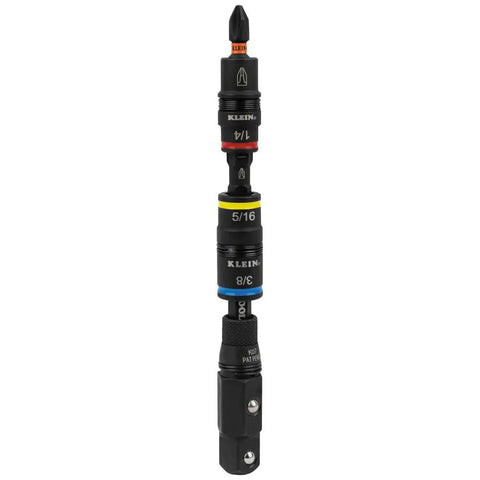 17-In-1 Impact Rated Hybrid Screwdriver And Nut Driver With Magnetic Shaft, Flip Socket, 11 Tips, 3 Nut Driver Sizes, Pro Kit