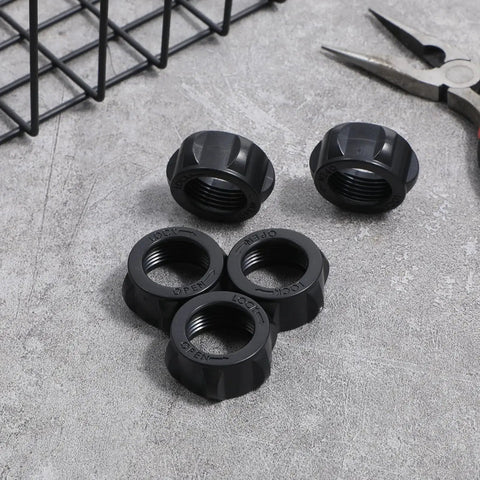 Six Pack Replacement Tightening Nuts For 17mm Ball Head Car Mounts Screw On Adapters M17 By One Point Five Thread displayed on surface