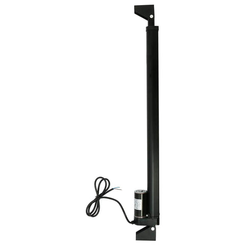 18 Inch Stroke Linear Actuator With Mounting Bracket For Recliners TV Tables Massage Beds And Electric Sofas Supplying 225 Lbs Load Capacity At 12V DC With 0.39 Inch Per Second Travel For Indoor And Outdoor Use Black view
