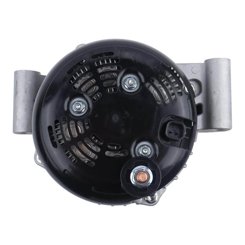 Beefy Alternator Replacement For 2013 2015 Ram 1500 2015 2021 Challenger 2011 2021 300 Charger And 2011 2020 Grand Cherokee Durango 3.6L V6 With Interchange 4801778AF 56029789AA 11598N High Output Auto Electrical Part, rear view showing mounting points.