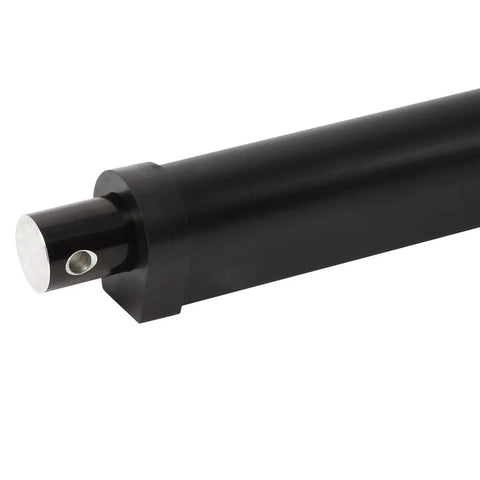 Close-up of 18 Inch Stroke Linear Actuator With Mounting Bracket For Recliners TV Tables Massage Beds And Electric Sofas Supplying 225 Lbs Load