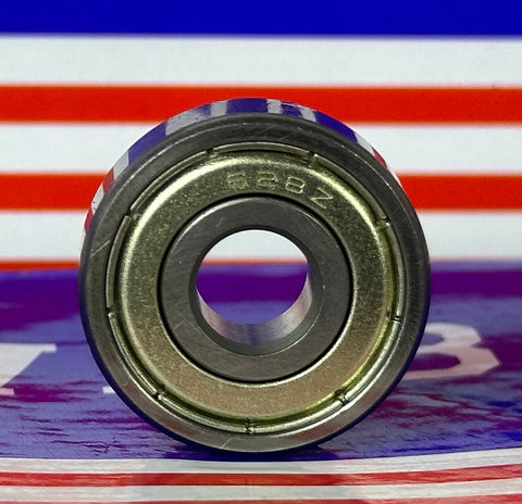 Bearing 628ZZ 8x24x8mm Shielded on Both Sides Miniature