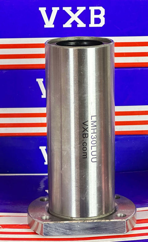 LMH30LUU 30mm Flanged Ball Bushing CNC Linear Motion Bearing 30x45x123mm