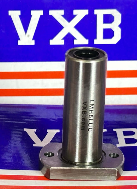 LMH8LUU 8mm Flanged Ball Bushing CNC Linear Motion Bearing 8x15x45mm