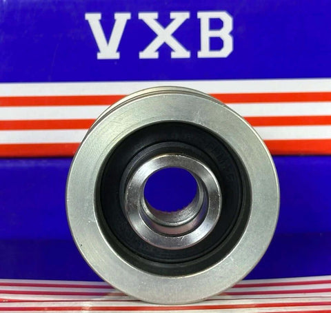 F-239808 alternator freewheel clutch pulley, 7-groove, 17 mm bore, by VXB Bearings