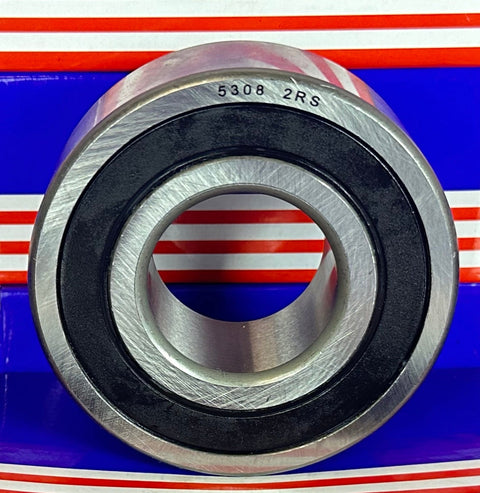 5308-2RS Double Row Angular Contact Sealed Bearing