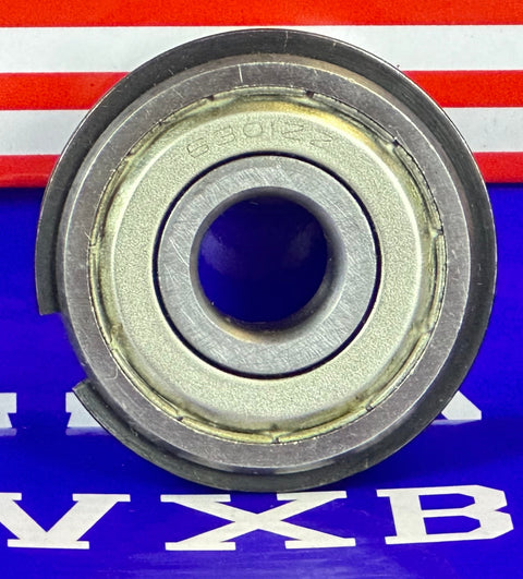 6301ZZNR Shielded Bearing - Snap Ring - 12x37x12mm