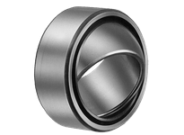 Front view of GE45EC2RS Single Spherical Bushing, Metric Maintenance-Free High Carbon Steel Self-Aligning Insert Bearing with Double Seals