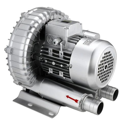 1HP Regenerative Blower With 85 CFM Air Flow At 110V Single Phase High Pressure Vortex Ring Pump For Industrial Air Movement Blowing Or Suction