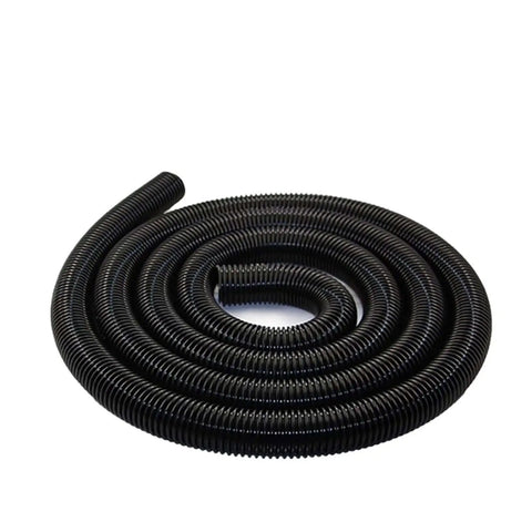 1 Meter Universal Vacuum Cleaner Thread Hose Soft Pipe Bellows With Inner Diameter 32mm Outer Diameter 39mm coiled on white background