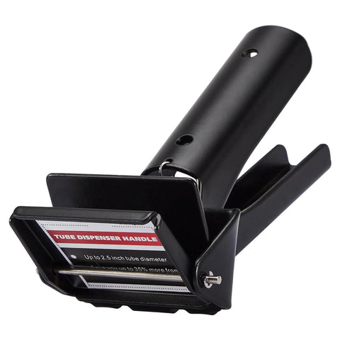 2.5 Inch Tube Extrusion Tool Industrial Size Dispenser For RTV And Silicone, Heavy Duty Tube Grip Extruder, front view.