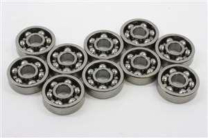 2.5x8 Open 2.5x8x2.5 Miniature Bearing Pack of 10 - VXB Ball Bearings